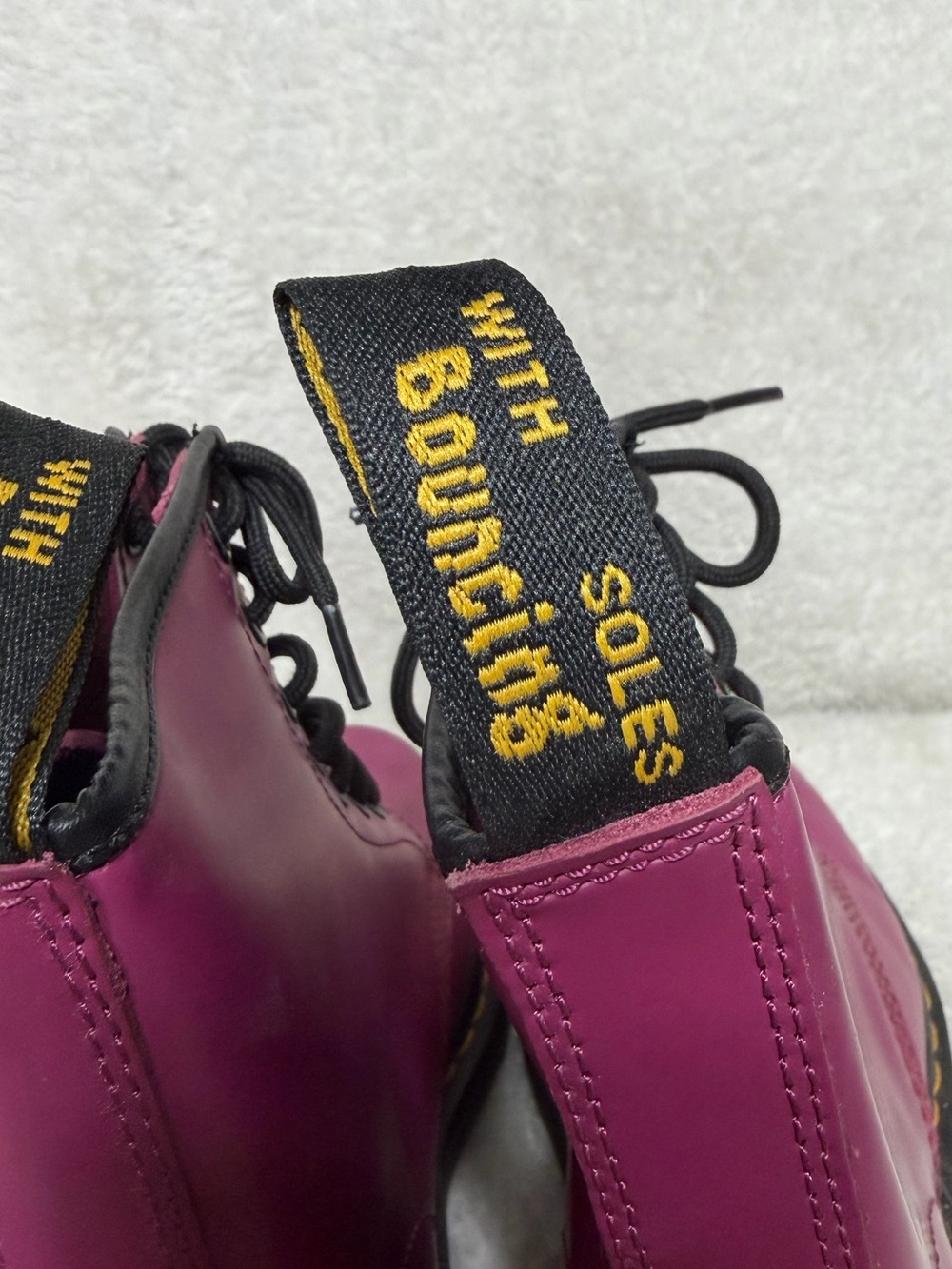 Dr. Martens 1460 Leather Lace Up Boots fuchsia pink
NWOT - Picture 8 of 14